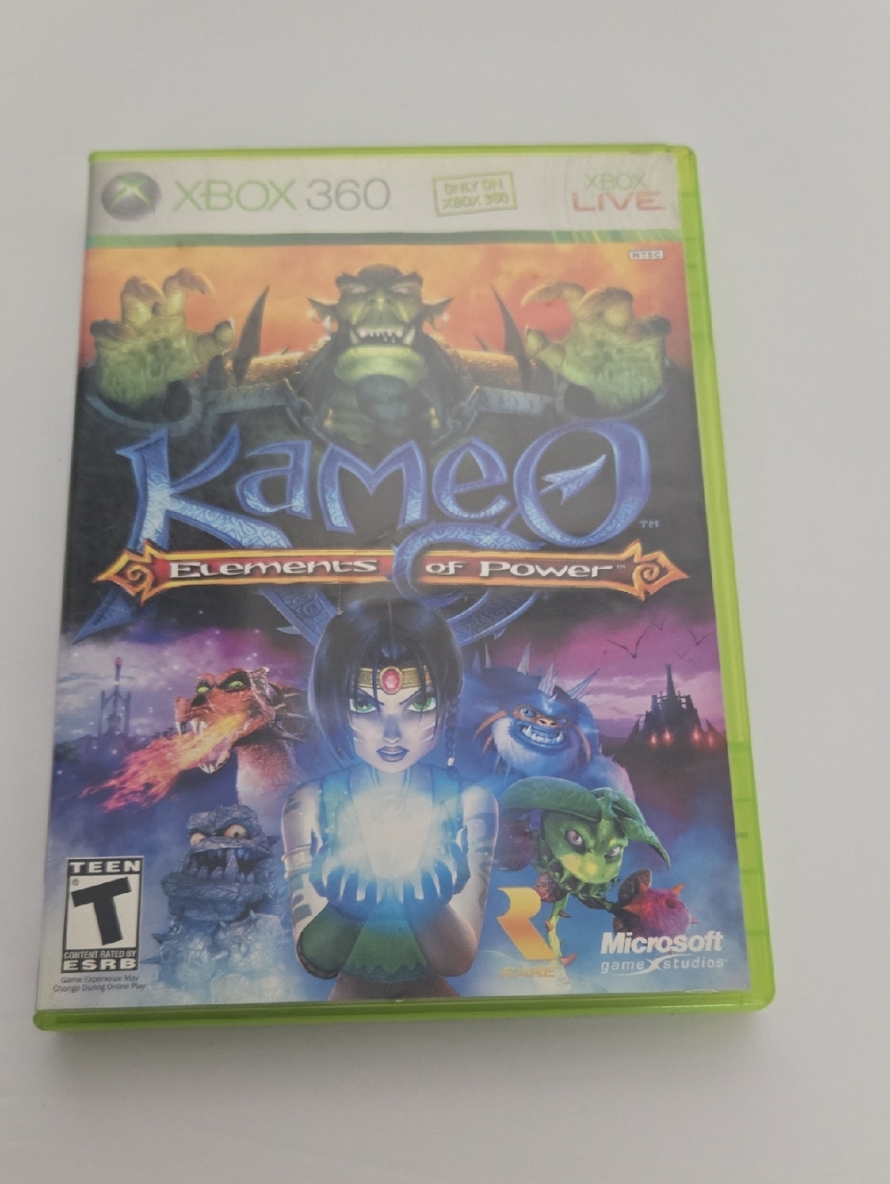 Microsoft Xbox 360 Kameo: Elements of Power - Green Case